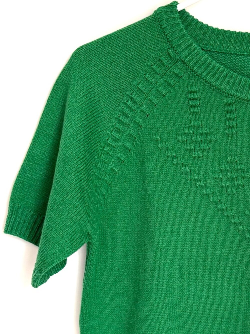 Bright Green Knit Sweater
